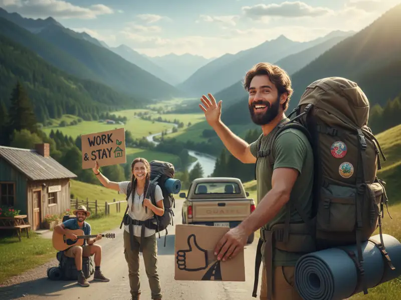 راهنمای جامع سفر رایگان: از کوچ‌سرفینگ تا کار در سفر