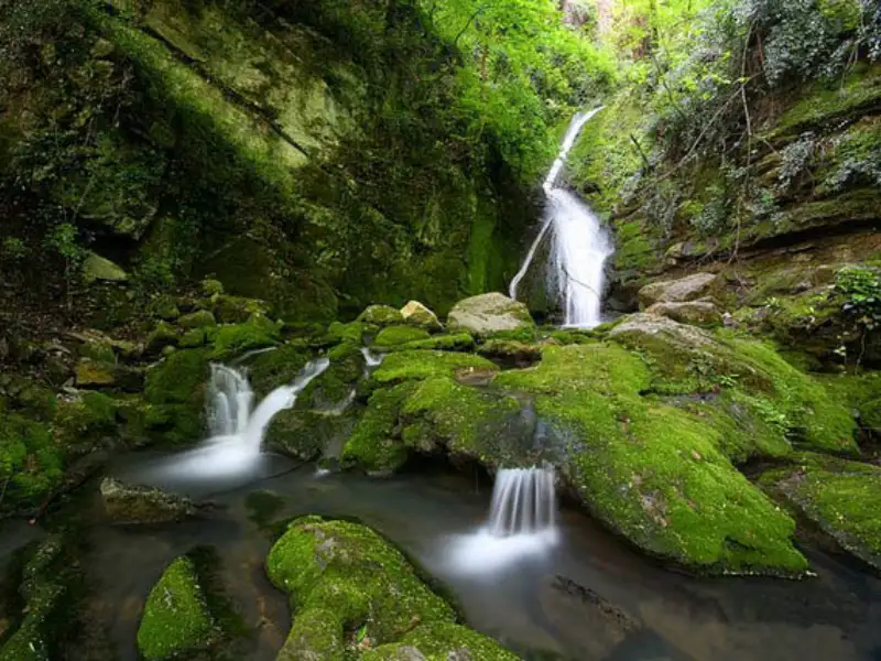 آبشار شیرآباد؛ مجموعه‌ای از آبشارهای هفت‌گانه در دل غار و جنگل