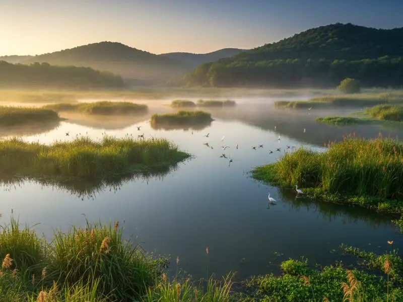 تالاب‌های مازندران؛ زیستگاه پرندگان مهاجر